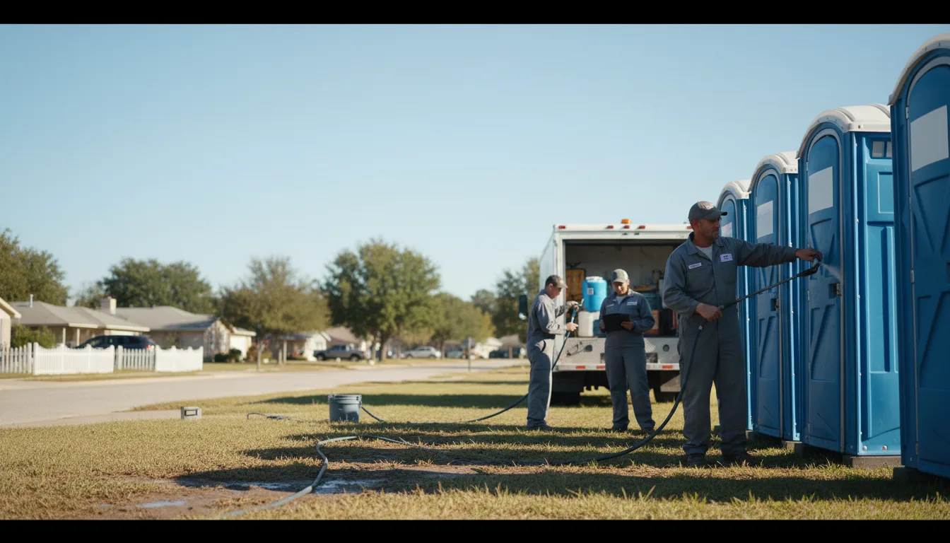 Long-Term Portable Toilet Rental in Tremont, IL near me